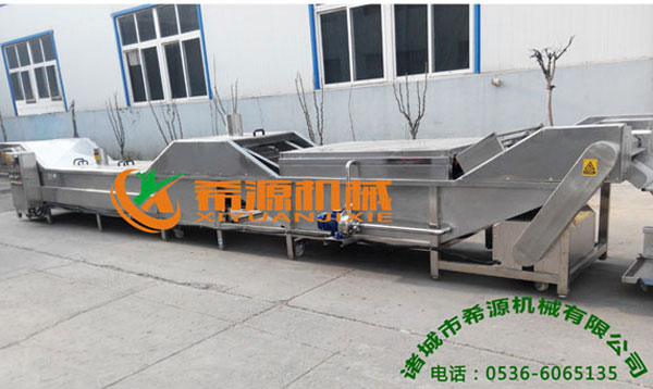 蔬菜漂燙殺青機