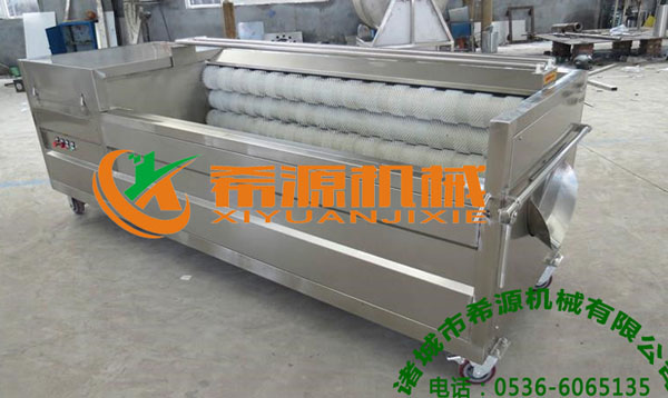 根莖類去皮清洗機